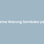 Nama Warung Sembako yang Unik