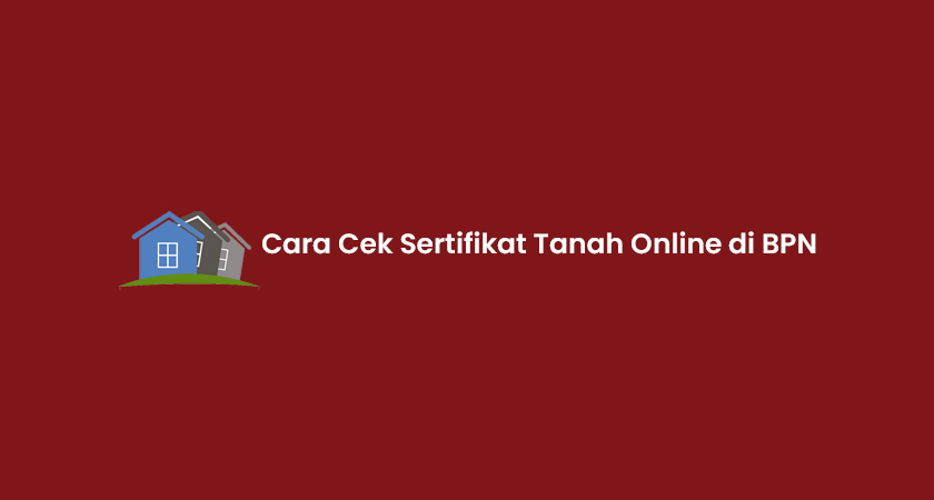 Cara Cek Sertifikat Tanah Online Di Bpn Aplikasi Web