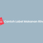 Contoh Label Makanan Ringan