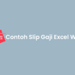 Contoh Slip Gaji Excel Word